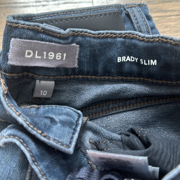 DL1961 Boys Brady Slim Distressed Jeans - Picture 3 of 4